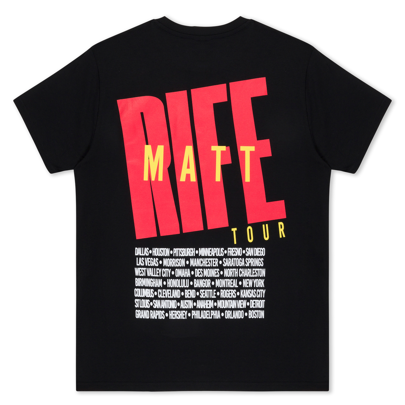 Stay Golden Tour Black T-Shirt