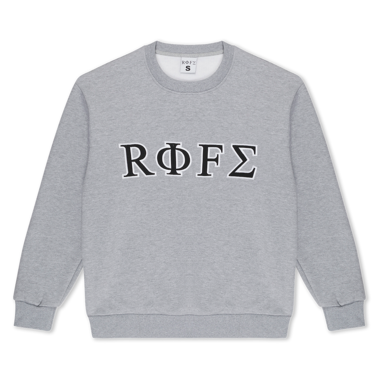 Rife Greek Grey Crewneck