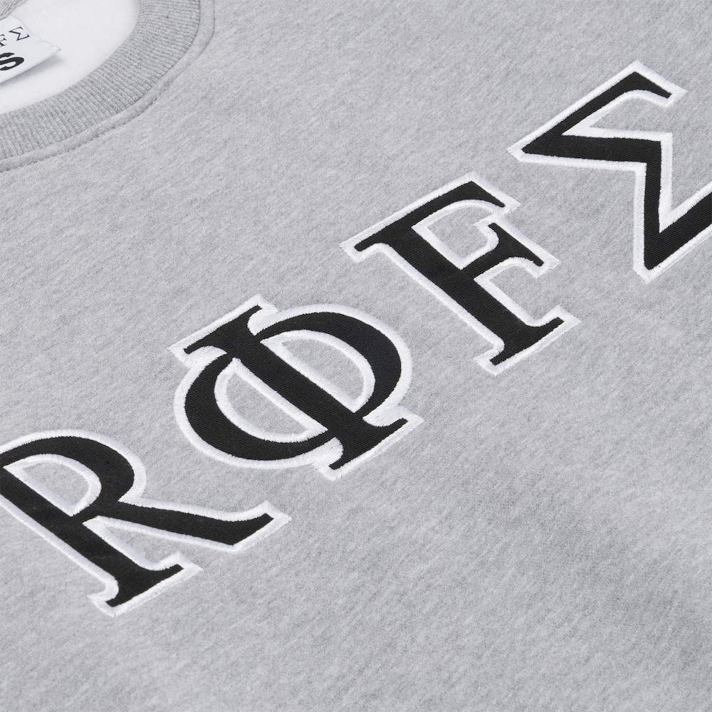 Rife Greek Grey Crewneck