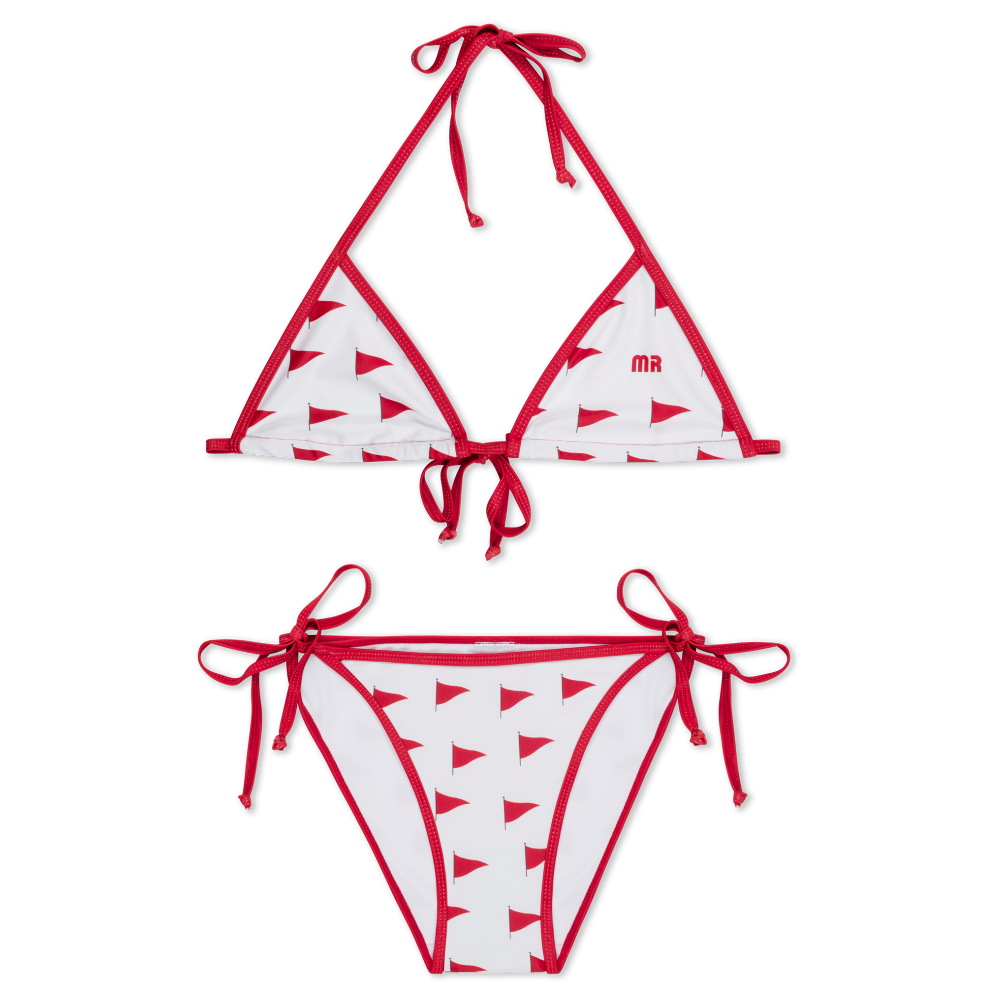 Women's Red Flag Bikini