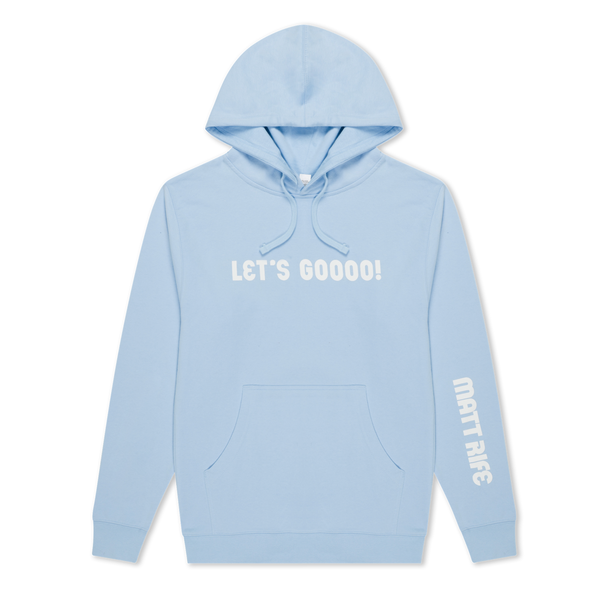 Let's Gooo! Hoodie Blue