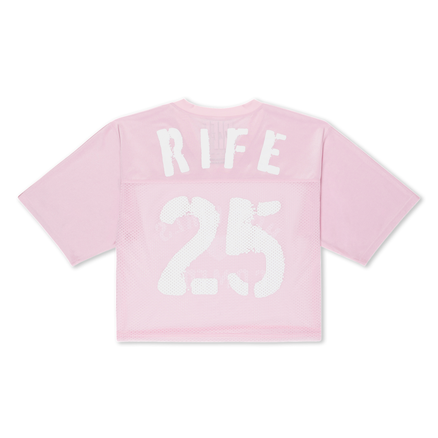 Hot Girls Cropped Pink Jersey