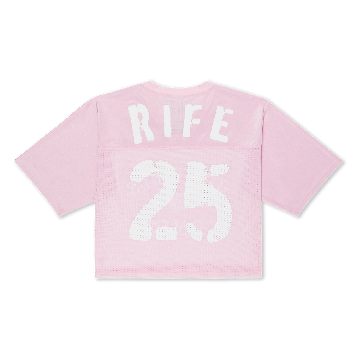Hot Girls Cropped Pink Jersey