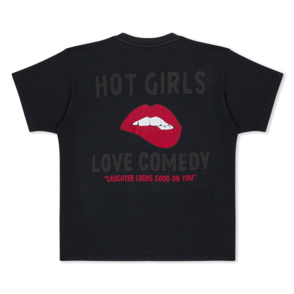 Hot Girls Black T-Shirt
