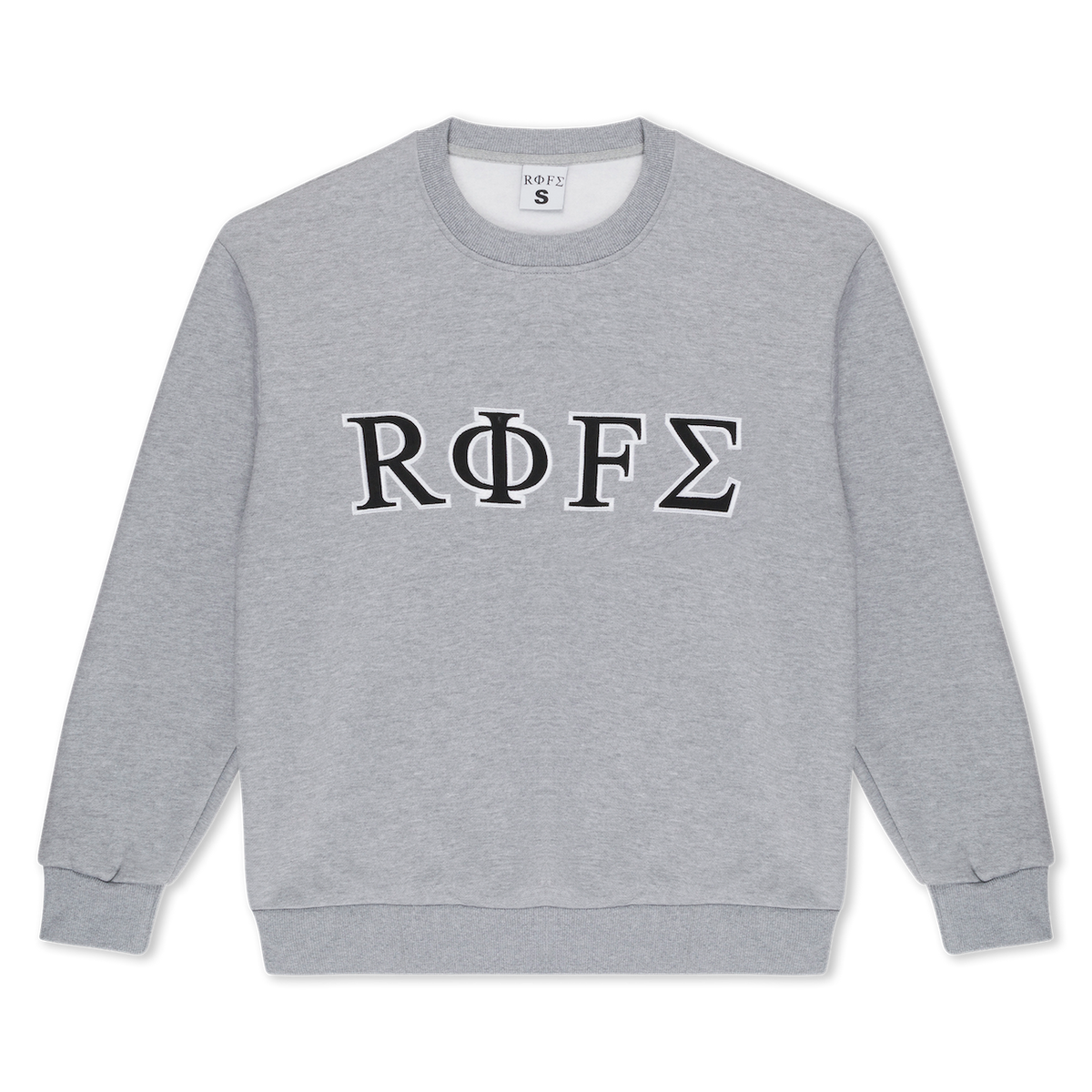 Rife Greek Grey Crewneck