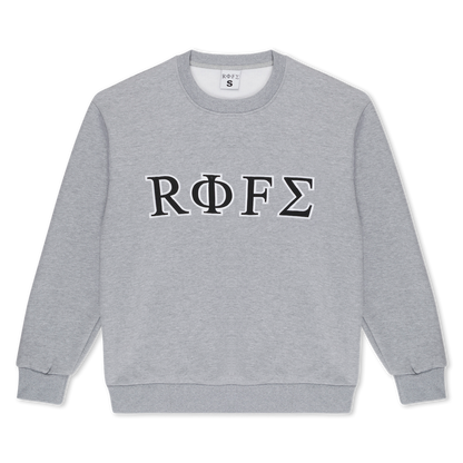Rife Greek Grey Crewneck