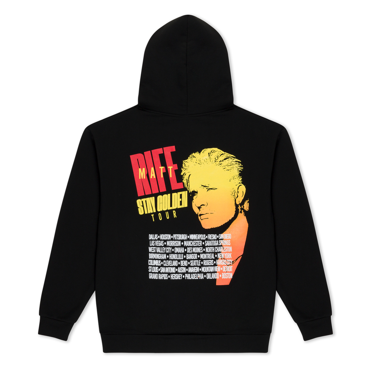 Stay Golden Tour Black Hoodie