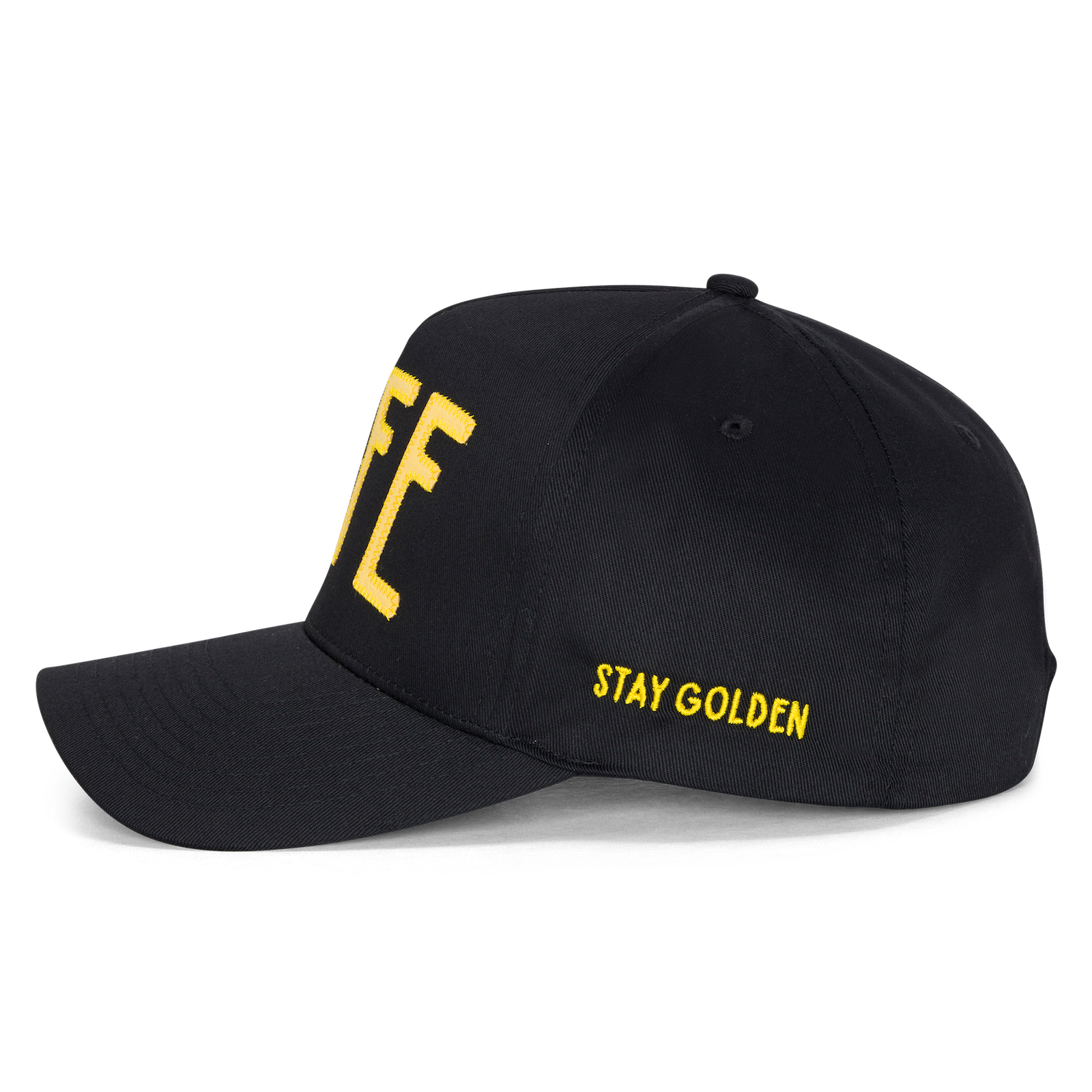 Rife Applique Black Hat