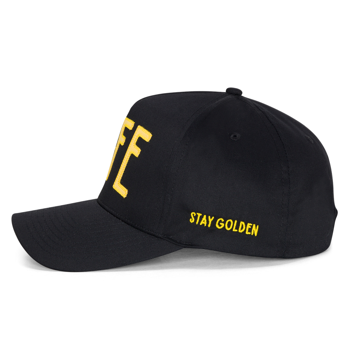 Rife Applique Black Hat