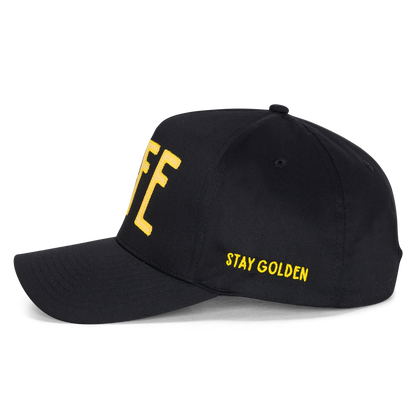 Rife Applique Black Hat