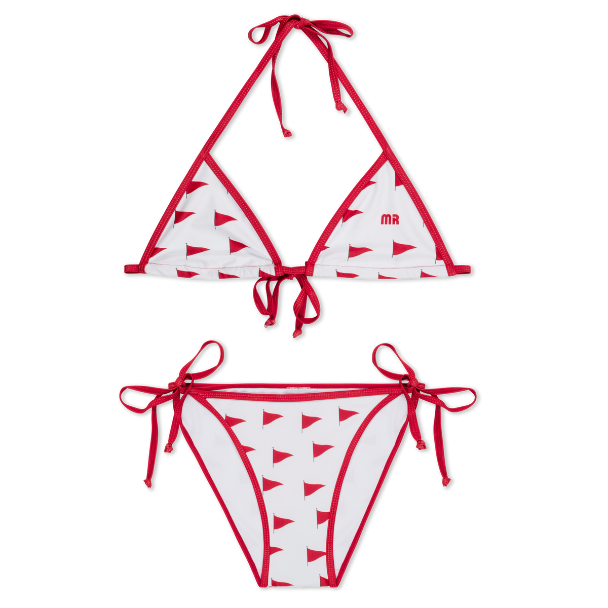 Women's Red Flag Bikini