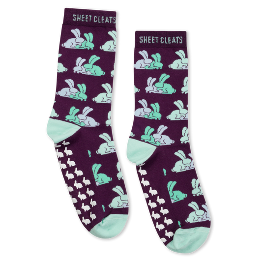 Sheet Cleats Bunny Socks