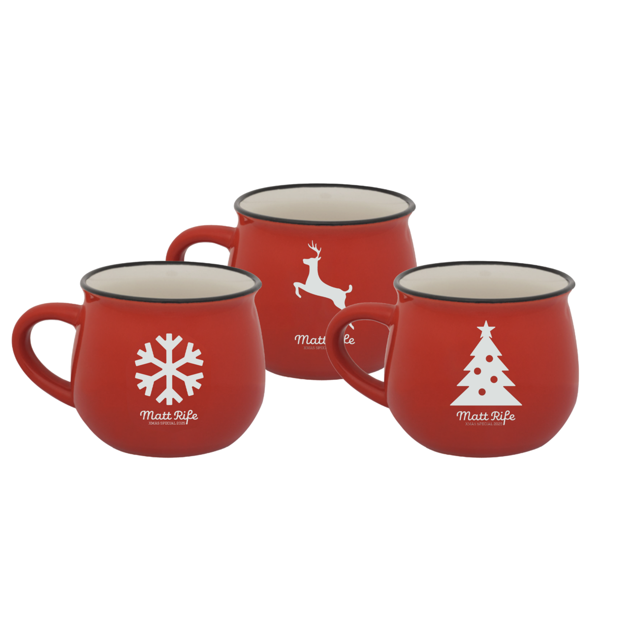 Red Xmas Mug